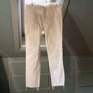 Nili Lotan utility pants - white, size 4 - never worn!